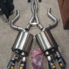 2018-2021 2018-2021 Mustang GT Corsa Extreme Active Exhaust with Black Tips