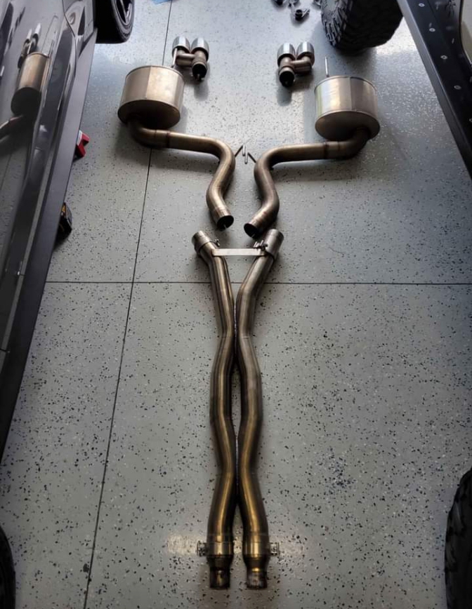 Ford Mustang Corsa Xtreme Double Helix X-pipe Exhaust System