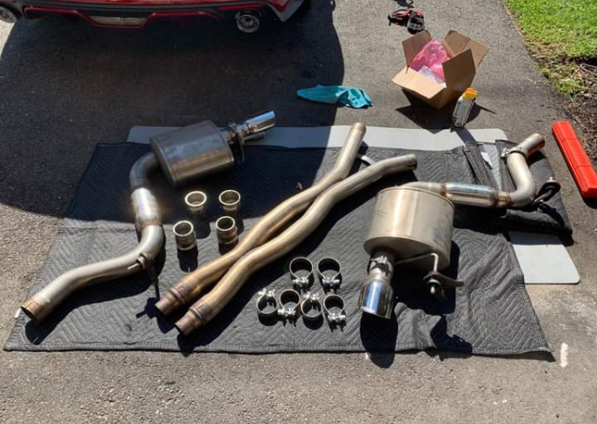 Ford Mustang Corsa Extreme Catback Exhaust With Corsa X Pipe
