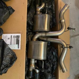 CORSA Performance black quad tips AXLE Back exhaust