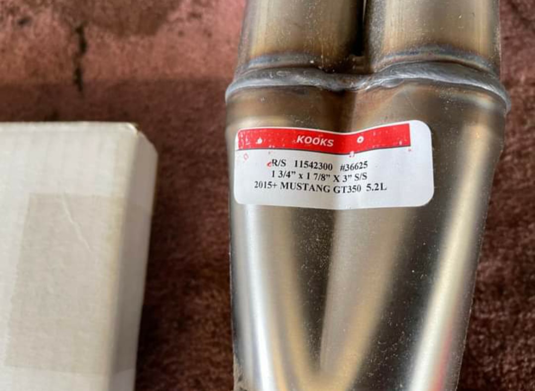 Brand New Shelby GT350 5.2L Kooks Headers - Image 4