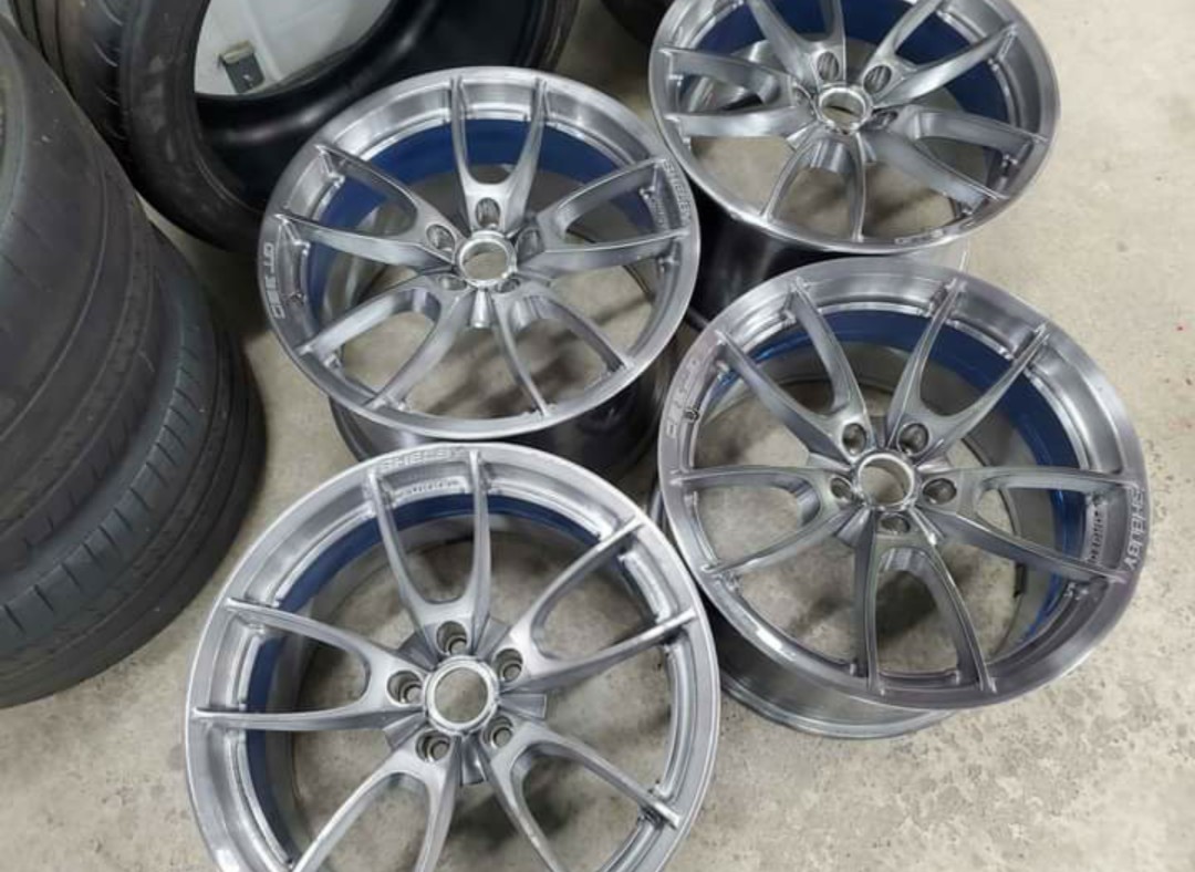 Shelby GT350 Forged Wheels With Tires - Image 2