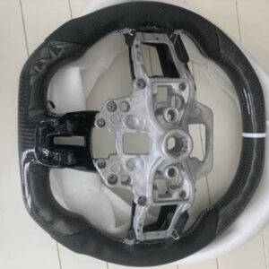 2018+ Mustang Carbon Fiber Steering Wheel w/ Bezels
