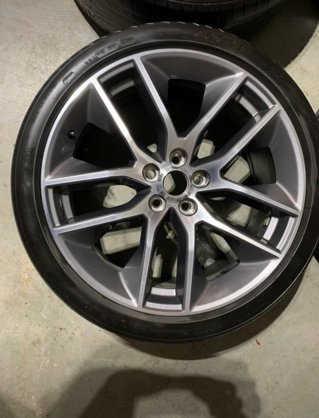 A Set of 4 20 Inches Foundry Ford Mustang Wheels And Tires - Image 5