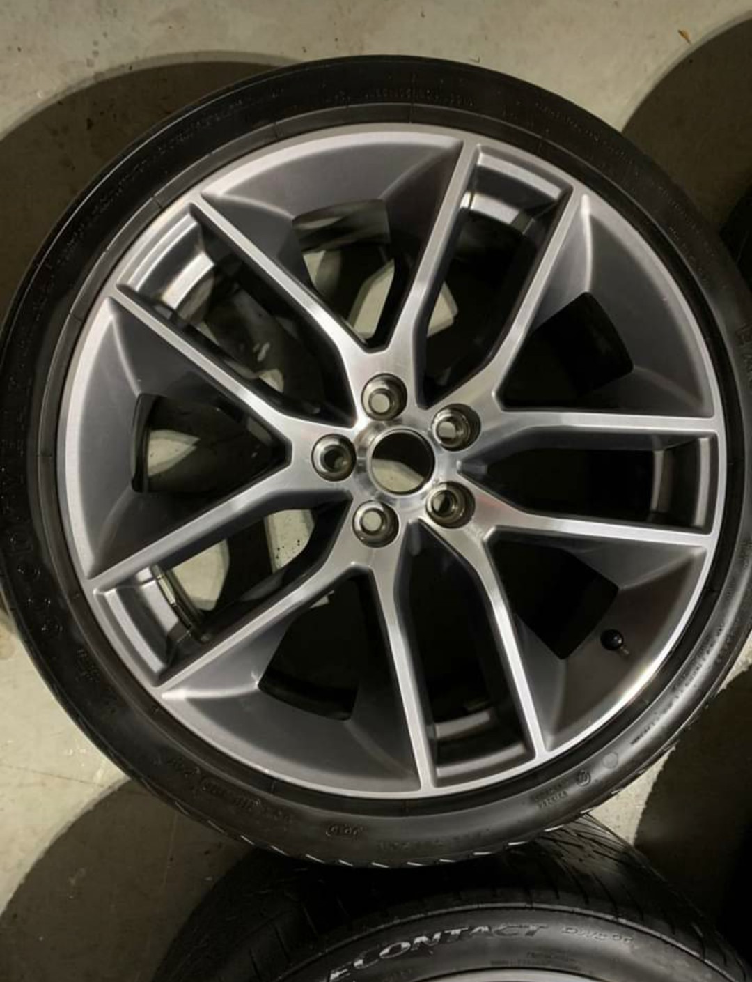 A Set of 4 20 Inches Foundry Ford Mustang Wheels And Tires - Image 4