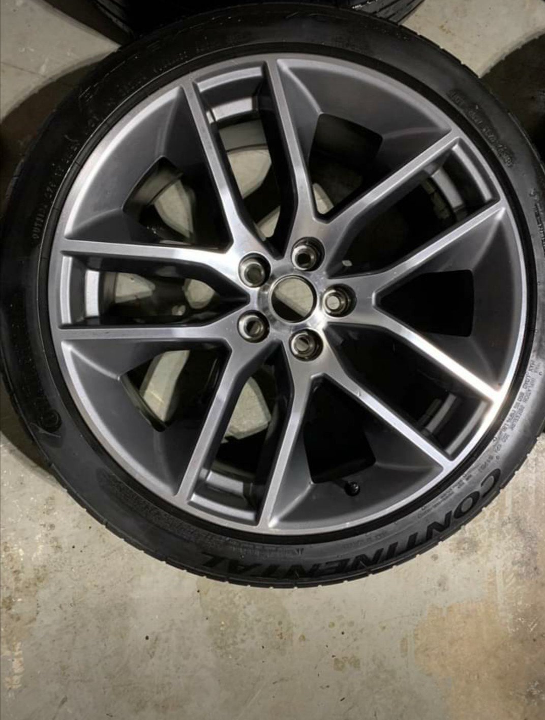 A Set of 4 20 Inches Foundry Ford Mustang Wheels And Tires - Image 3