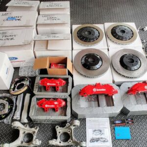 2015-2020 Mustang GT350R OEM Brembo Brake Upgrade Kit.