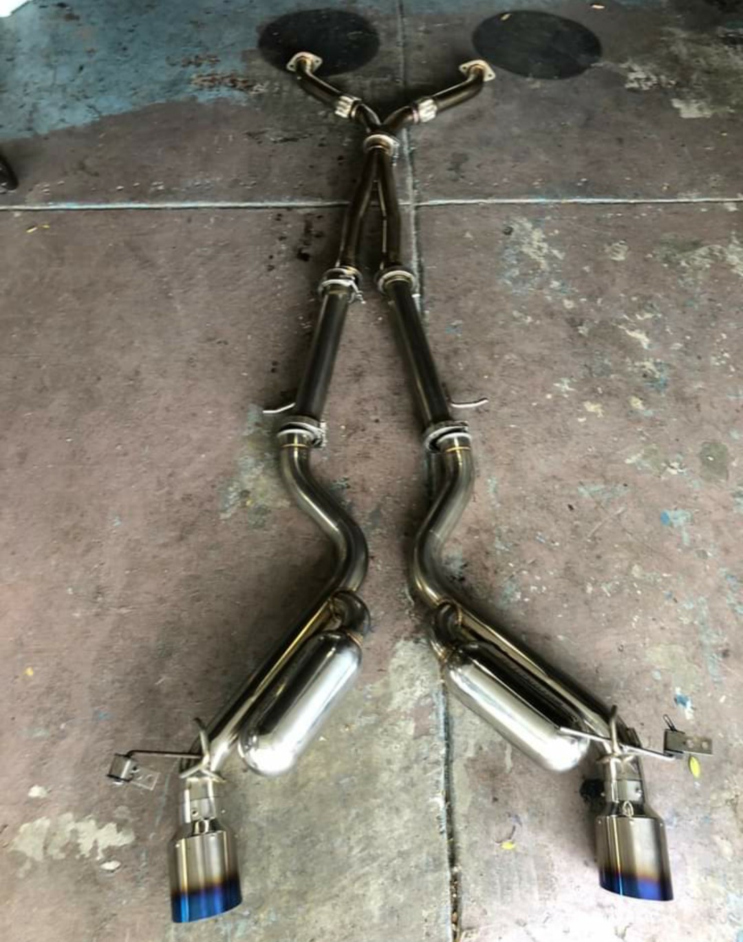 Nissan 370z motordyne full catback exhaust
