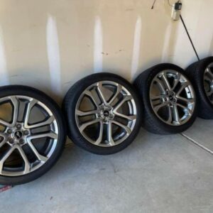 A set of 4 mustang 20” GT premium wheels.