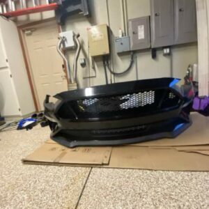Black OEM Mustang Front bumper