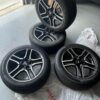 Ford mustang OEM wheels and Pirelli P ZERO NERO Tires.
