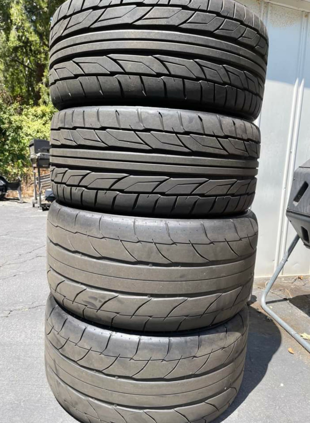 A Set Of P51 Wheels With Nitto NT555 G2 Tires - Image 4
