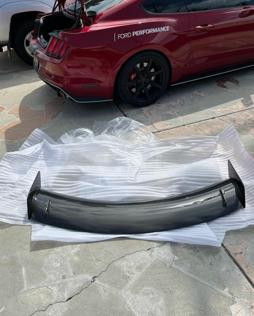 2020-2022 Shelby GT500 type TPW Carbon Fiber Rear Wing - Image 4