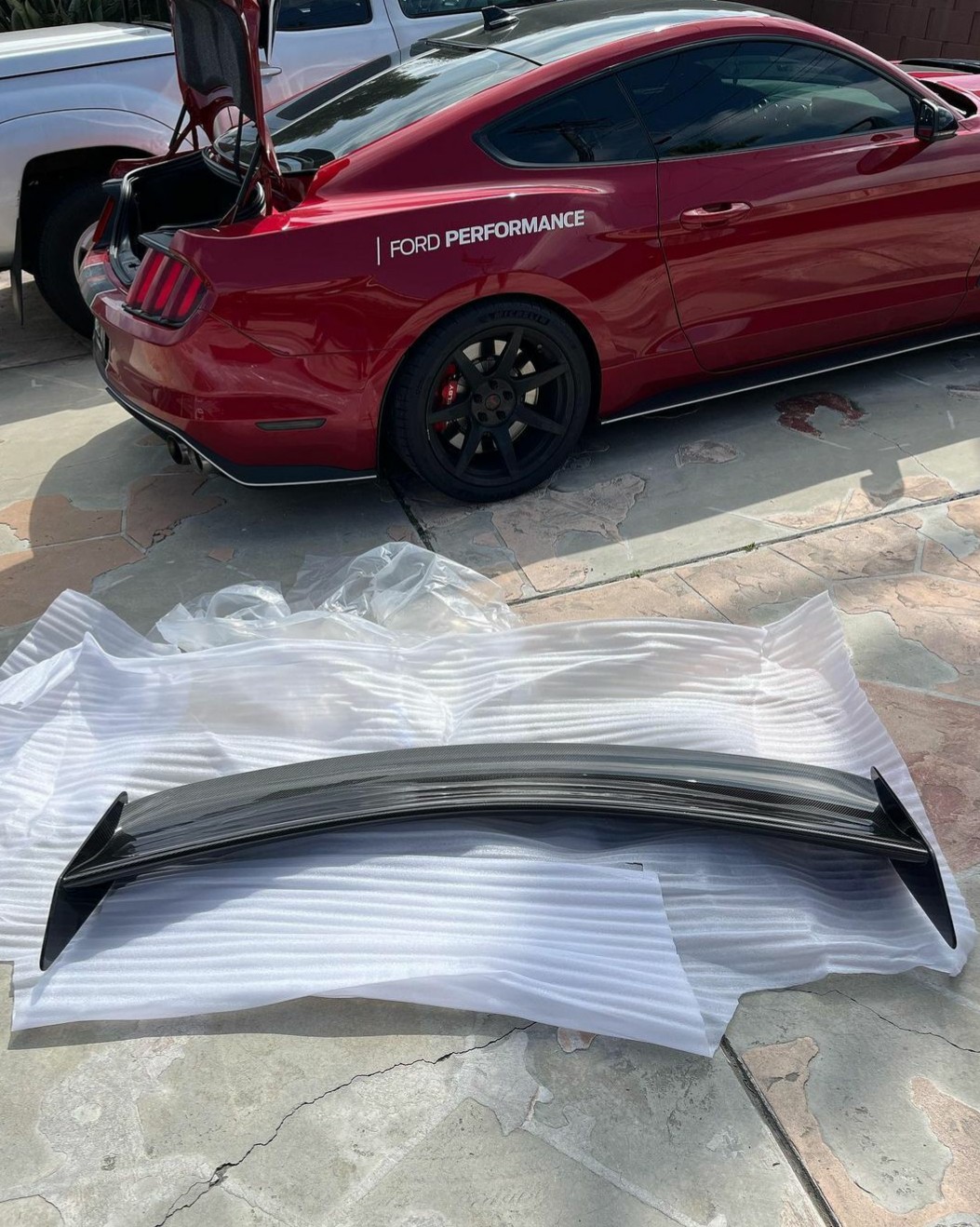 2020-2022 Shelby GT500 type TPW Carbon Fiber Rear Wing - Image 5