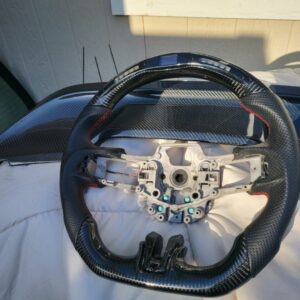 2015-2017 Mustang Carbon fiber steering wheel w/ LED screen and shift lights