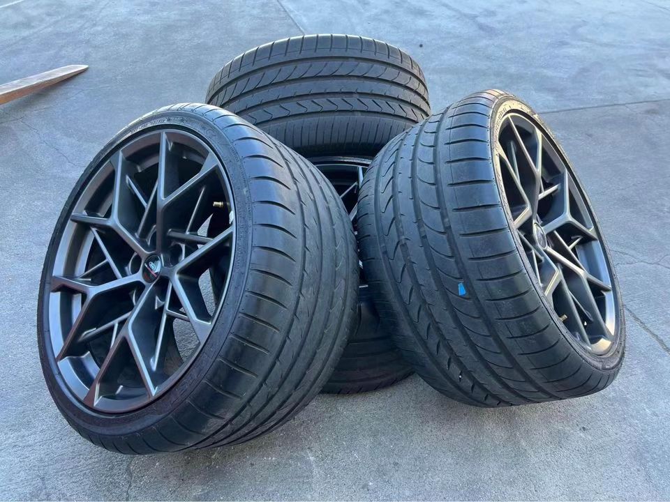Set of 4 '' 19" Ford Mustang Mach 1 GT Performance Handling Package Wheels and Tires