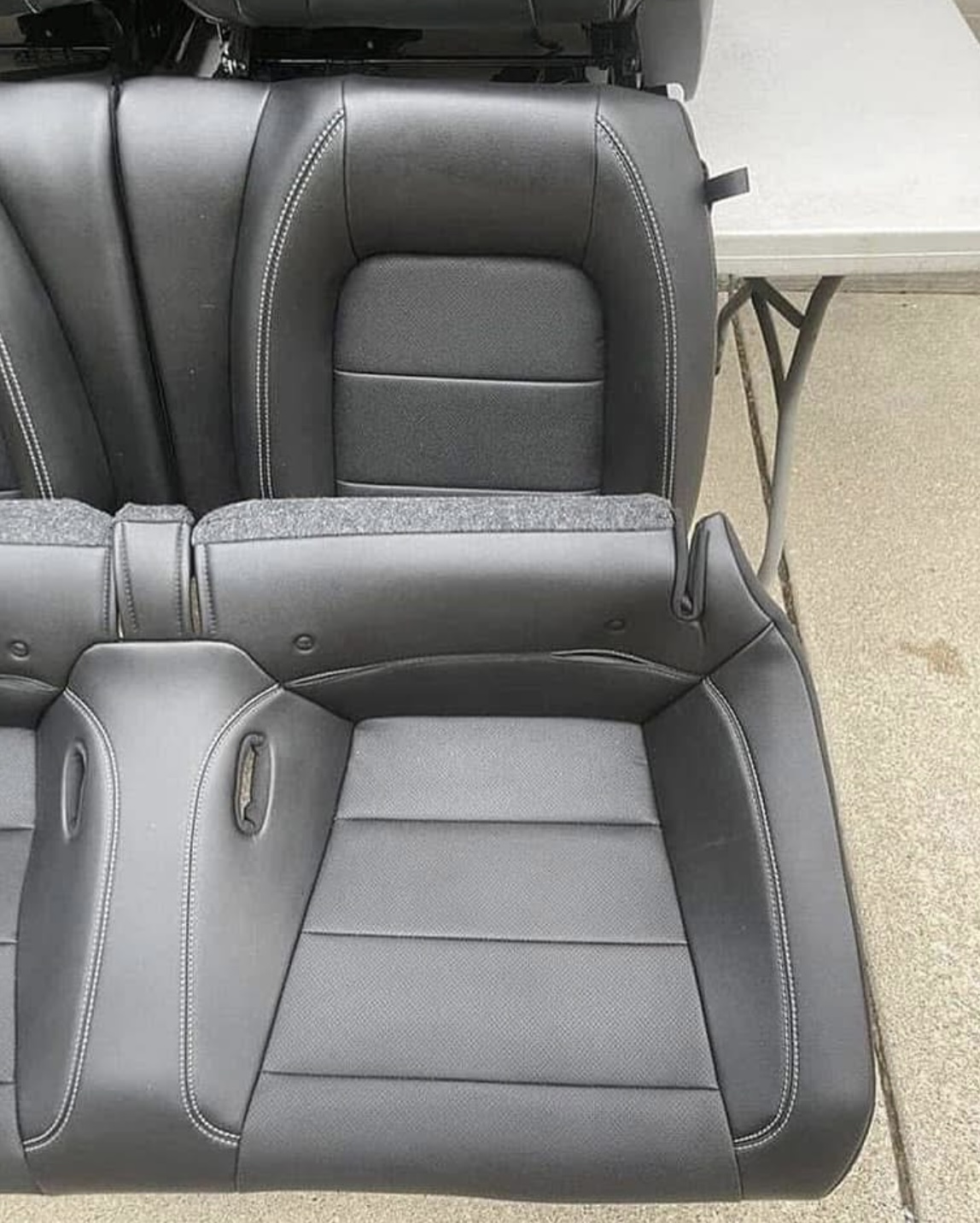 2015+ Ford Mustang OEM Leather Recaro Seats - Image 5